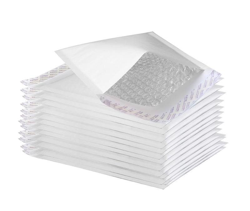 白色牛皮纸气泡袋